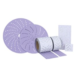 Gama de discos y tiras 3M con patrones multiagujero.