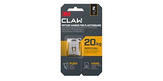3M CLAW™ Gancho para cuadros en paneles de cartón-yeso 20 kg
