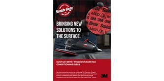 Portada del Folleto de discos de preparación de superficies Precision en miniatura
