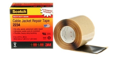 scotch cinta de reparación de cubiertas de cables 2234
