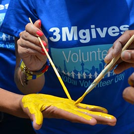 Voluntarios de 3Mgives