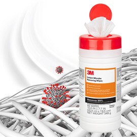 3M™ Toallitas para atrapar microorganismos al instante