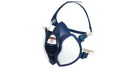 3M™ Media máscara reutilizable sin mantenimiento, serie 4000+	
