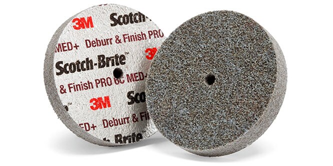 Imagen de varias ruedas Unitized Scotch-Brite™ Deburr & Finish PRO
