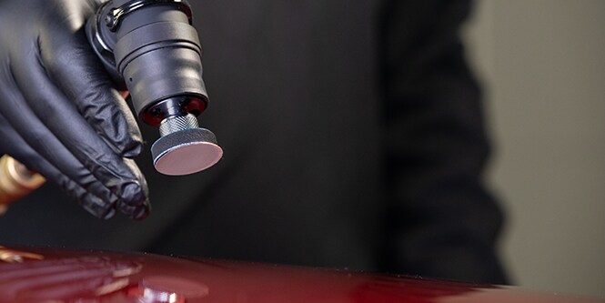 Lijadora orbital neumática 3M Finesse-it para reparación de pintura
