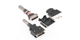 Imagen de producto de la familia de conectores de cables MDR 
