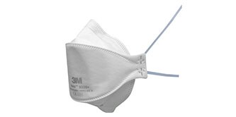Imagen del producto de la mascarilla para partículas 3M Aura FFP2 sin válvula 9320+
