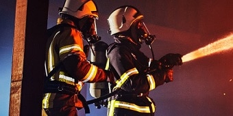 Vestuario de bombero
