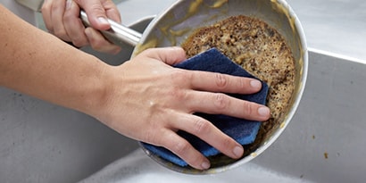 almohadilla bajo nivel de rayado scotch-brite 2000HEX
