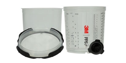 Kits de tapas y vasos desechables 3M™ PPS™ Serie 2.0
