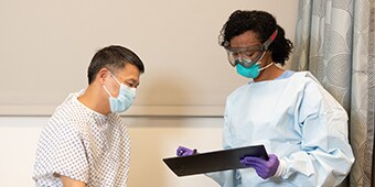 Apoyo a los profesionales sanitarios 
