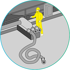 Icono de ilustración de aclaración secundaria