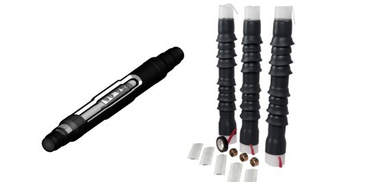 Cables y accesorios diversos, incluidos empalmes contráctiles en frío.

